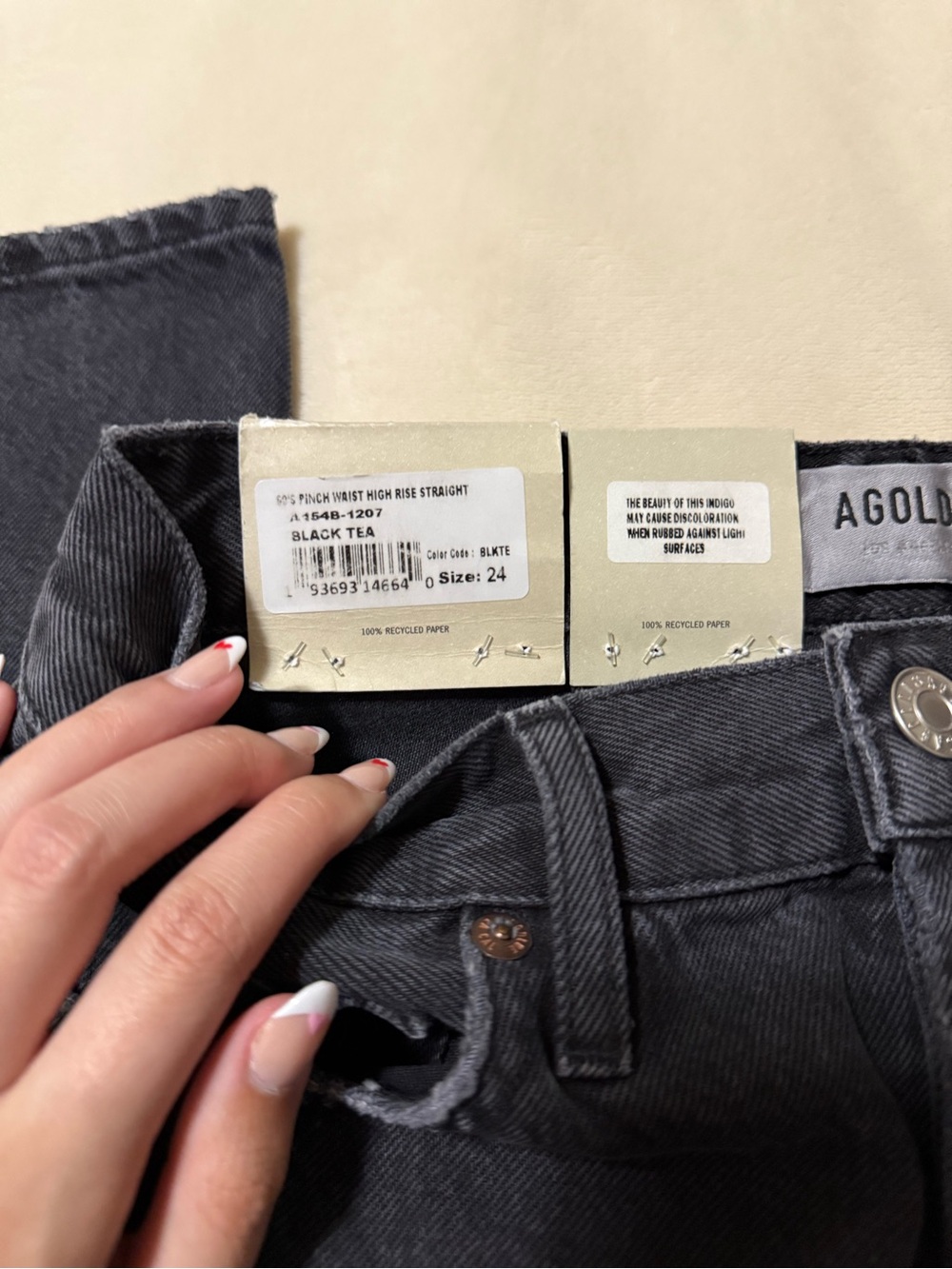 Agolde 90s Pinch Waist Jeans - Picture 5 of 5